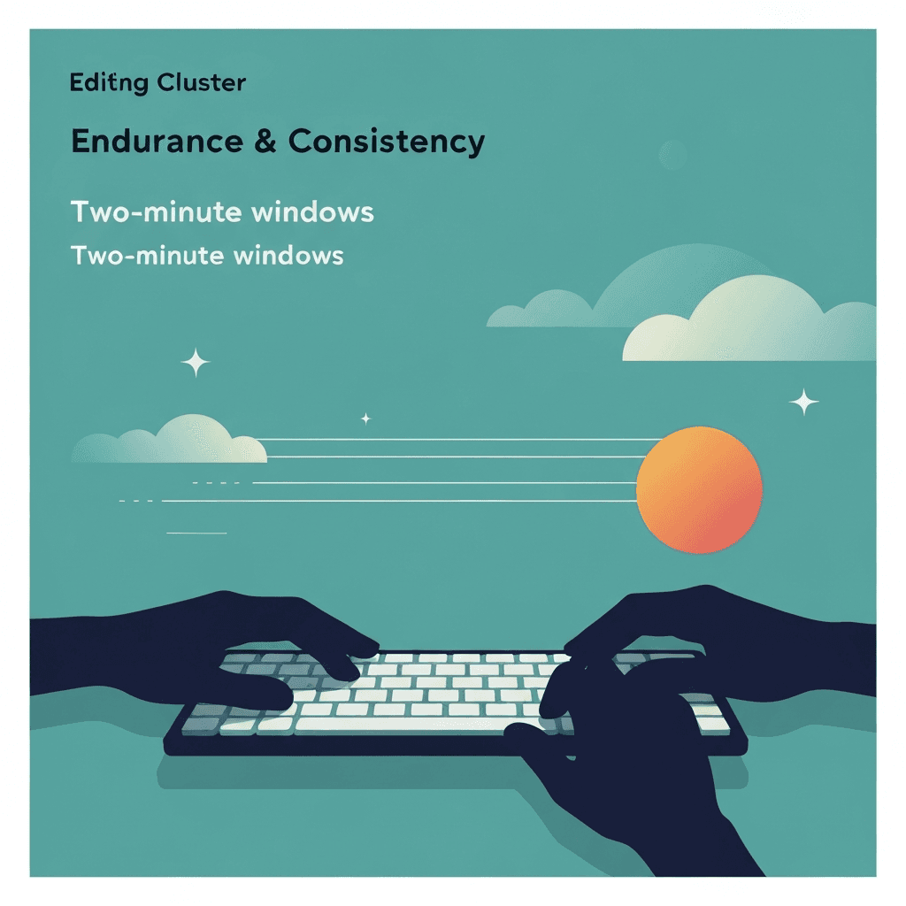 Illustration. Aesop Fables Typing Test 2 Minutes: A Simple Session Template — Endurance & Consistency — Type Faster