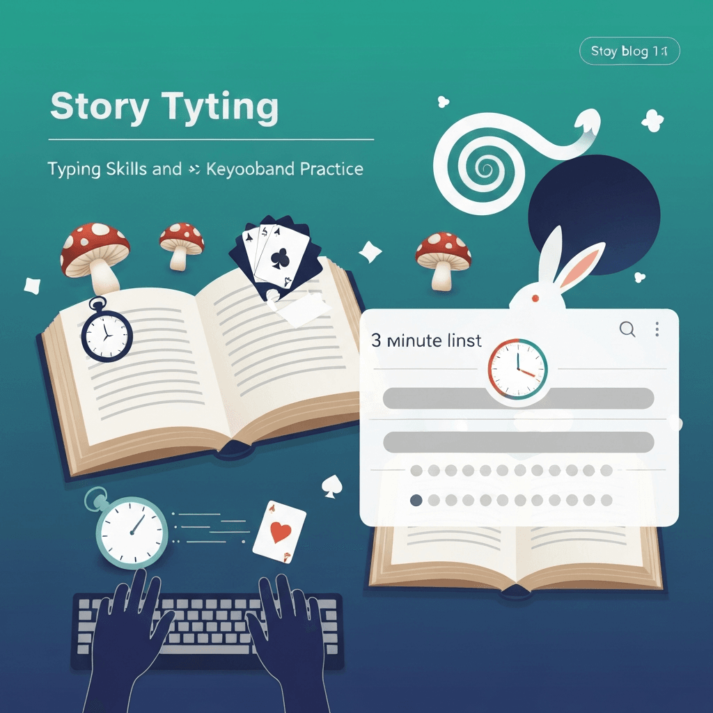 Alice in Wonderland Typing Test: Project Gutenberg Chapters for Long-Form Story Practice — Story typing — Type Faster