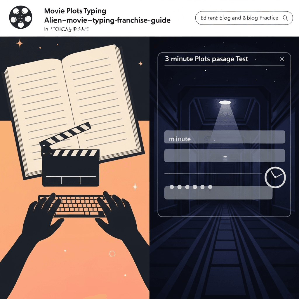 Alien Movie Typing Test: Plot Summaries Across 7 Films — Movie plots typing — Type Faster
