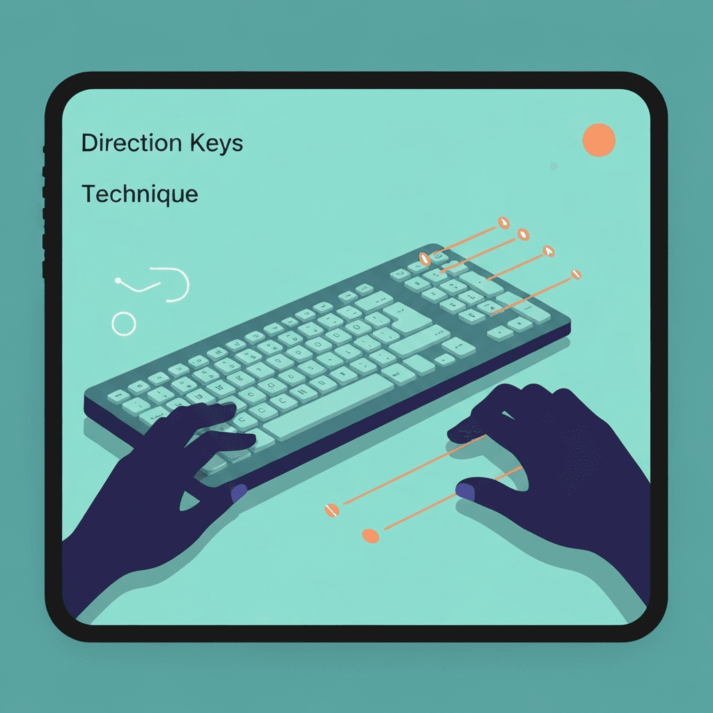Arrow Key Fatigue: Stretches, Desk Setup, and Accuracy Recovery — Direction Keys — Type Faster