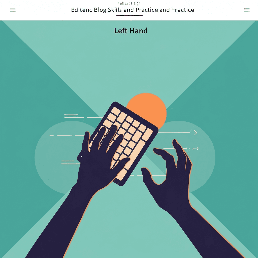 Illustration. Balance Left-Hand Scores With the Right-Hand Typing Test — Left Hand — Type Faster