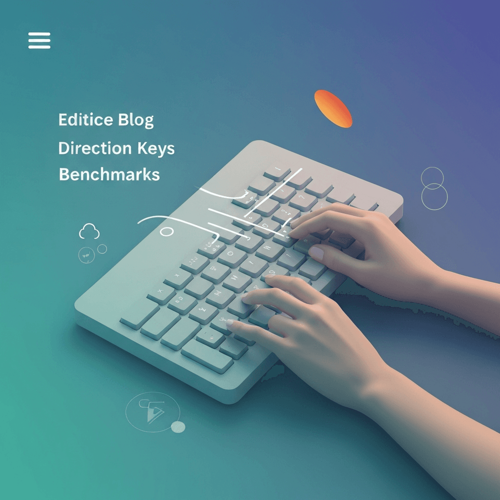 Illustration. Benchmark Direction Keys Speed on the Public Leaderboard — Direction Keys — Type Faster