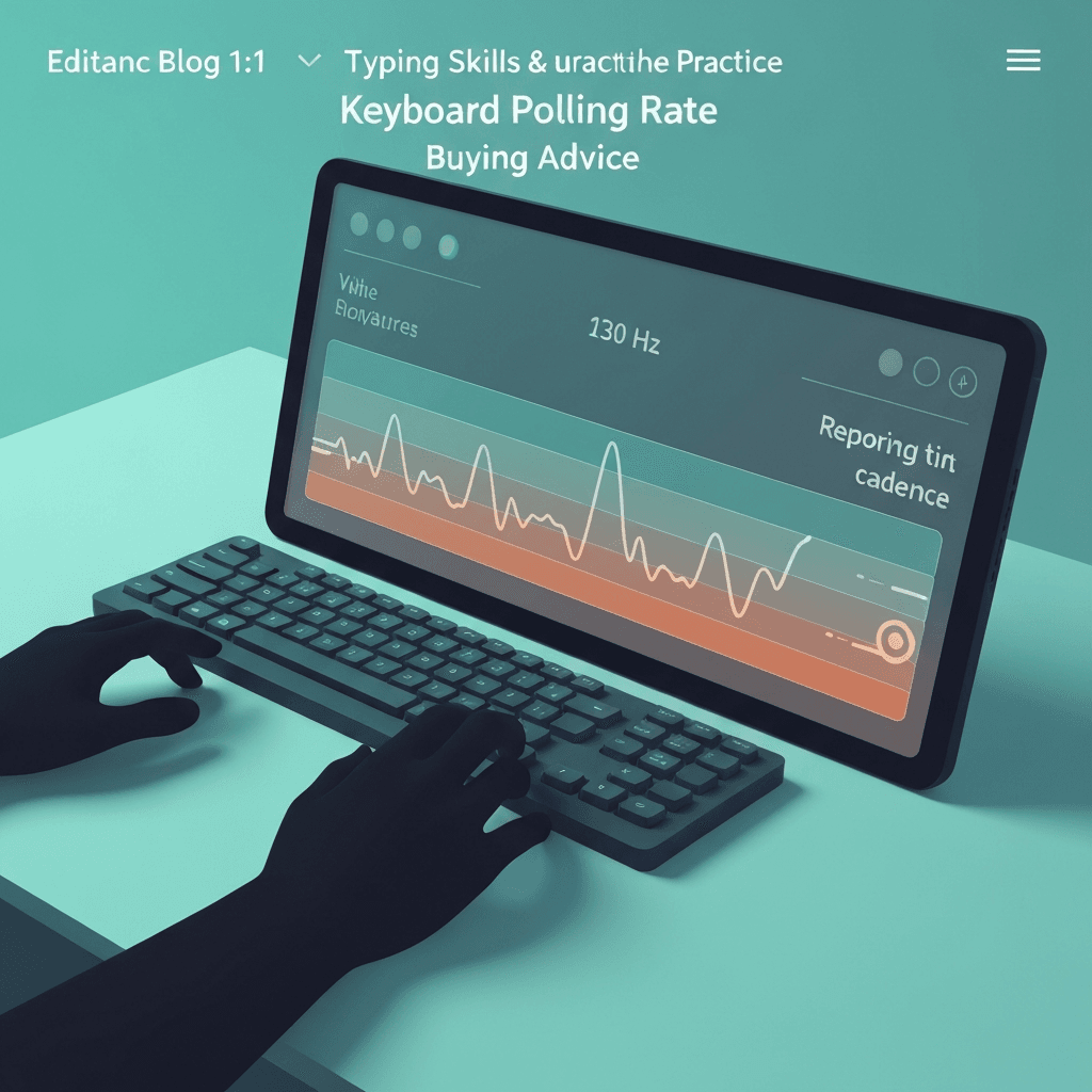 Best Polling Rate for Keyboard Typing: Stable 1000 Hz Beats Spec-Sheet Hz — Keyboard Polling Rate — Type Faster