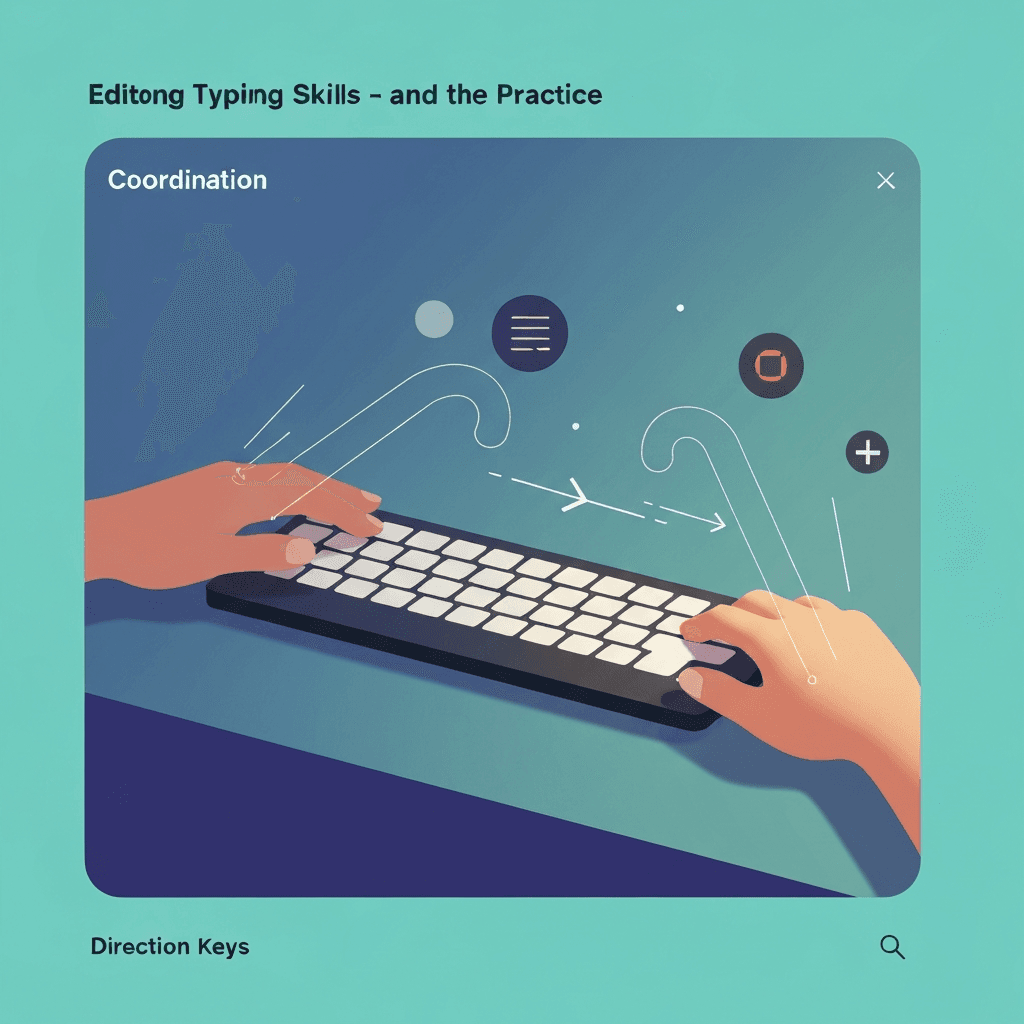 Illustration. How to Build Reaction Time With Arrow Sequences — Direction Keys — Type Faster