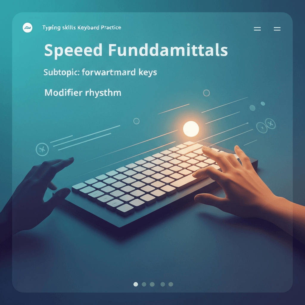 Caps Lock vs Shift: Typing Efficiency for Capital Letters and Clean Benchmarks — Speed Fundamentals — Type Faster
