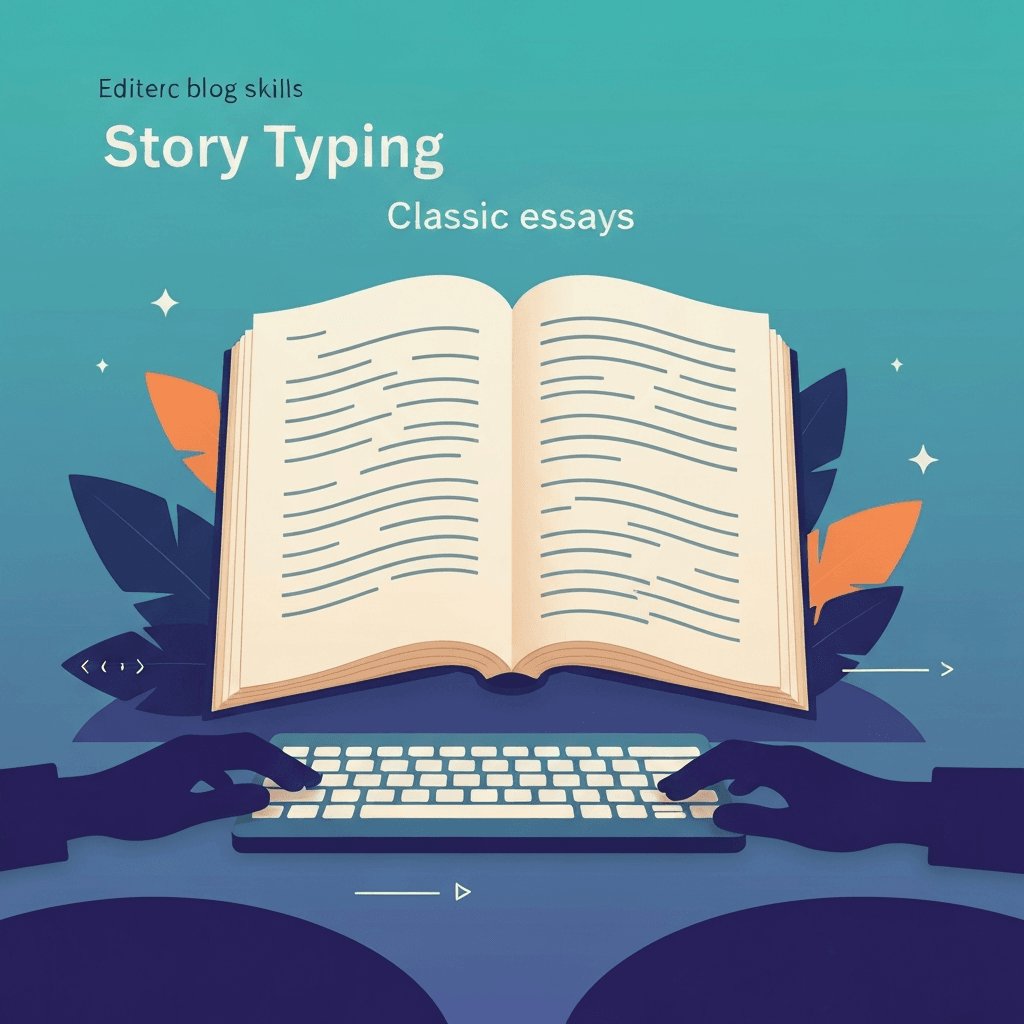 Classic Essays Typing Practice: Self-Reliance, Formal Register, and Timed Passages — Story typing — Type Faster