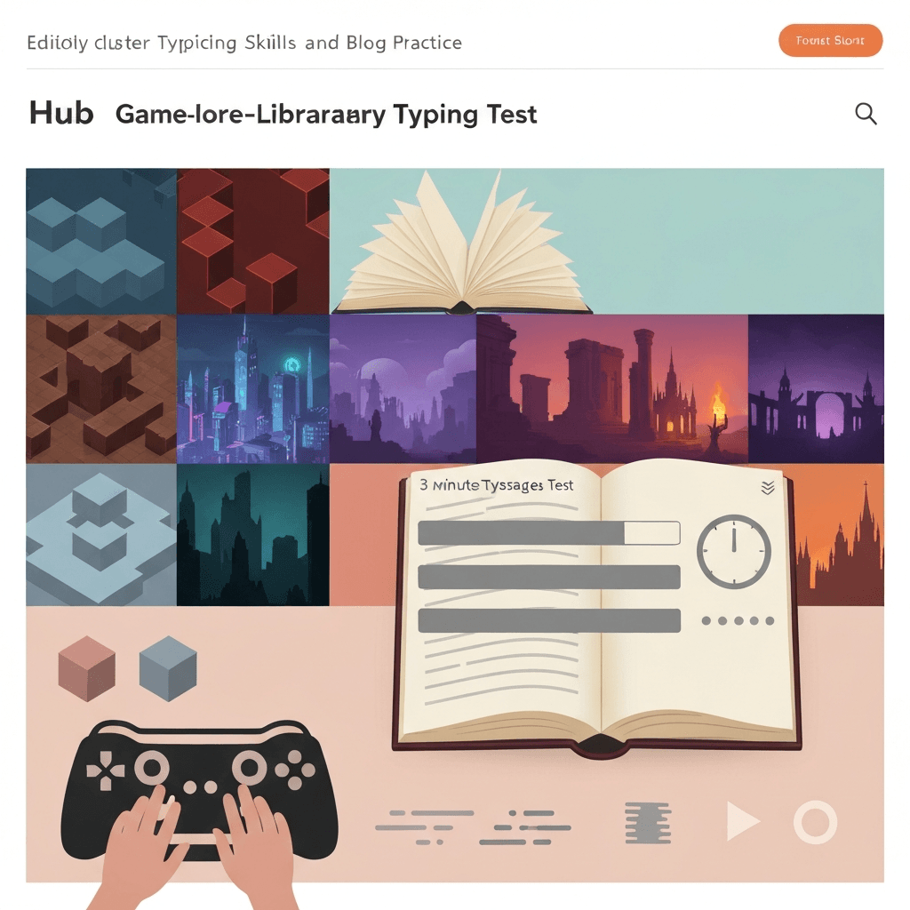 Daily Game Lore Library Typing Routine — Game lore typing — Type Faster