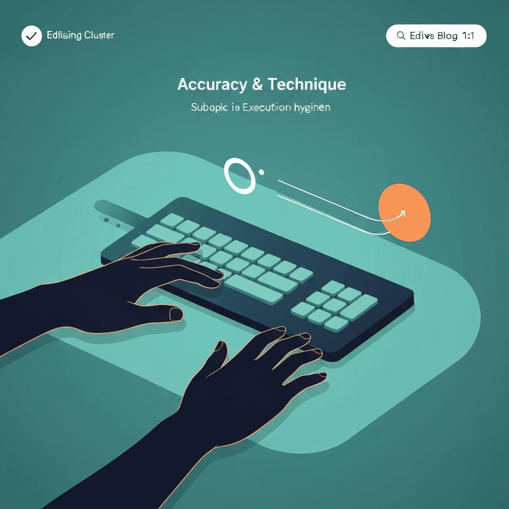 Daily Typing Checklist Before Work Sessions: Posture, Keys, and a One-Minute Gate — Accuracy & Technique — Type Faster