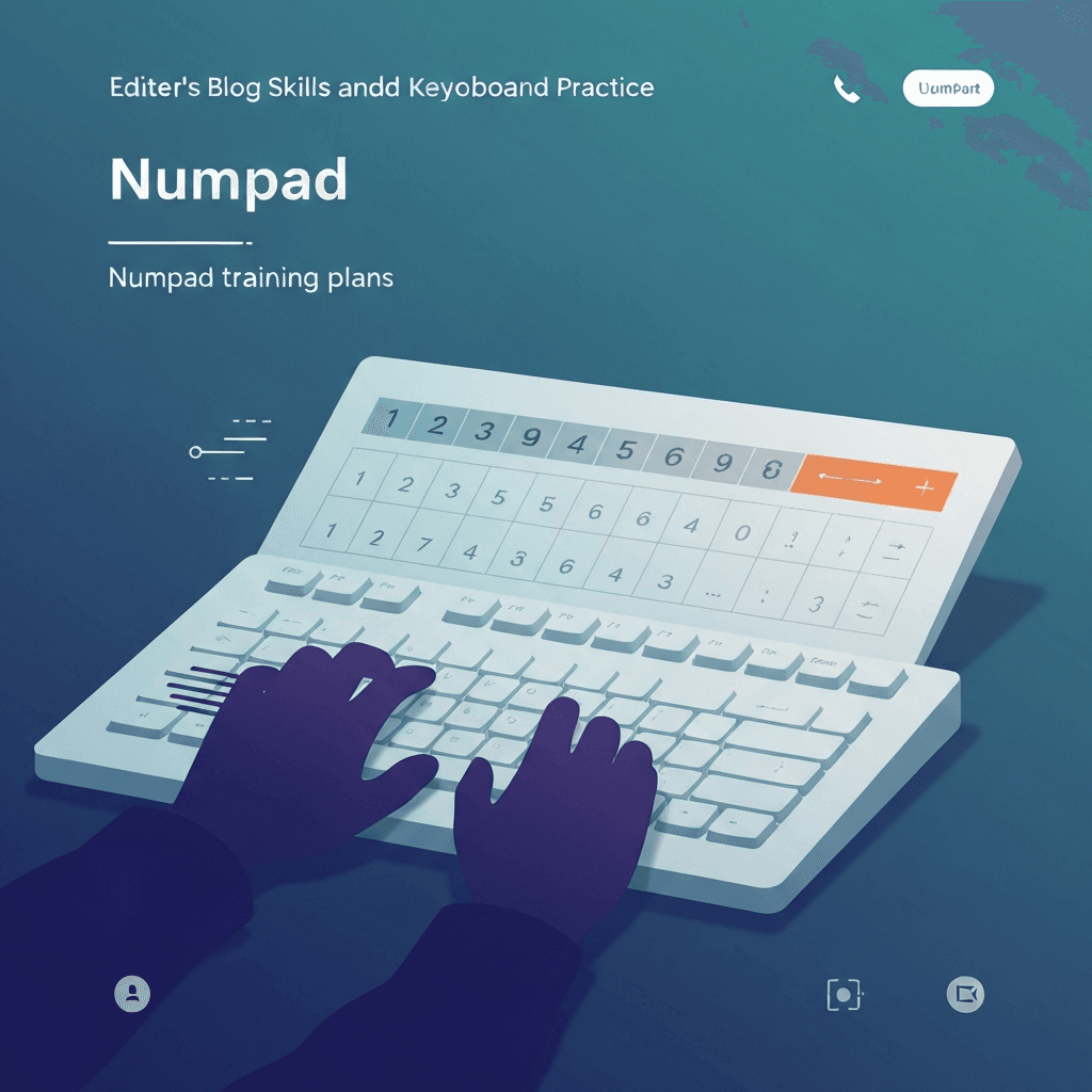 Data Entry Numpad Training Plan: A Practical 4-Week Progression — Numpad — Type Faster