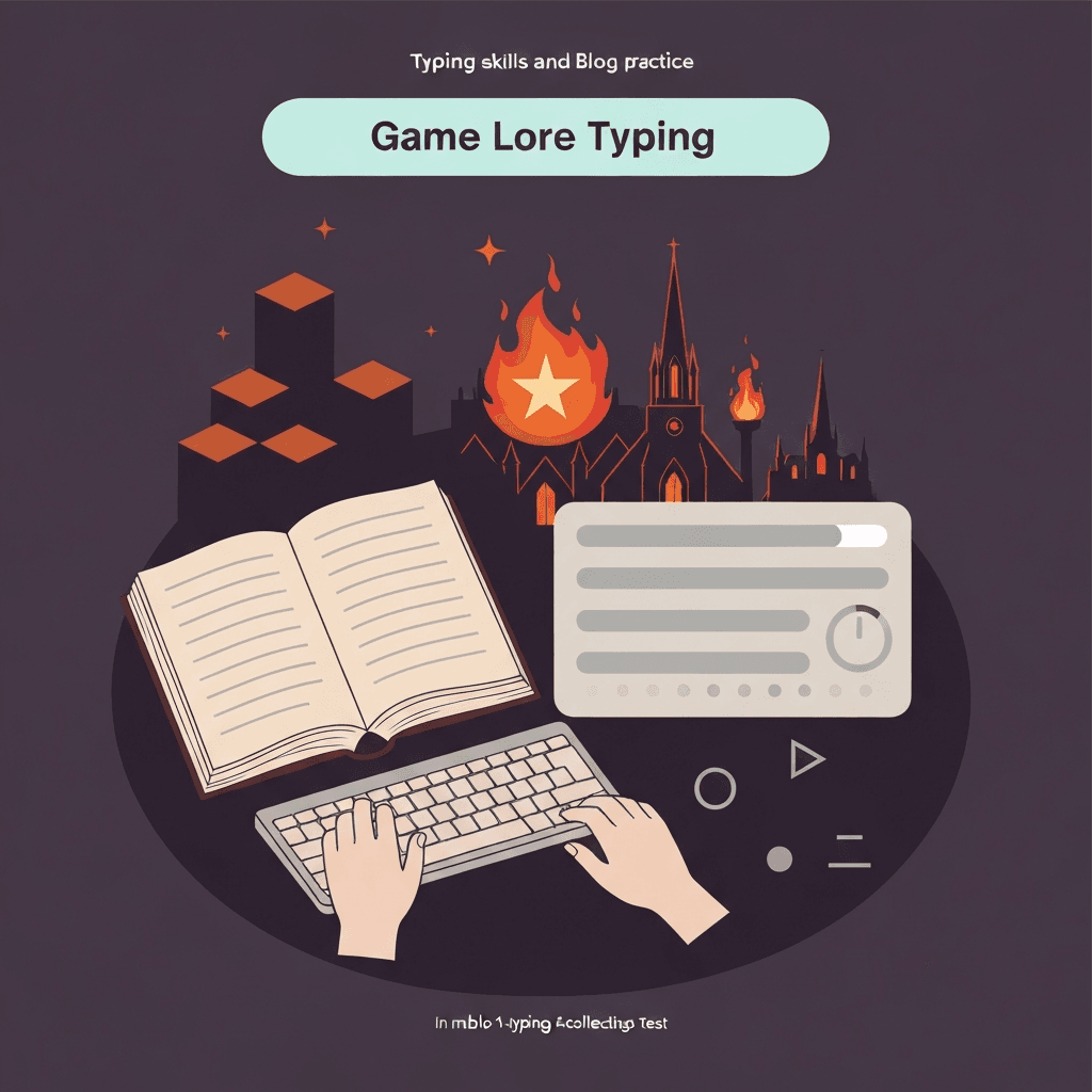 Diablo Typing Test: Tristram, Cathedral Descent, and Eight Plot Passages — Game lore typing — Type Faster