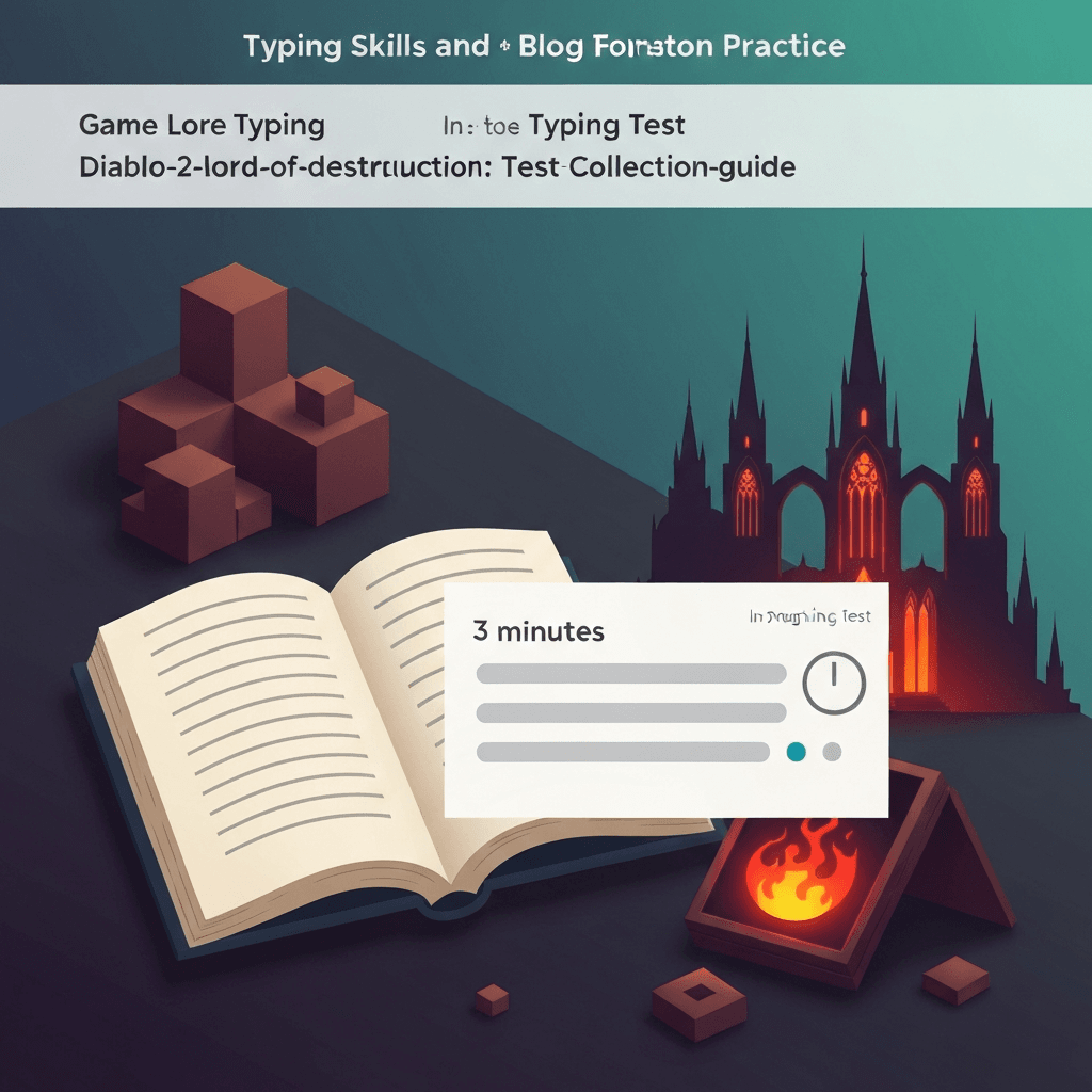 Diablo II: Lord of Destruction Typing Test: Harrogath, Baal, and Eight Plot Passages — Game lore typing — Type Faster