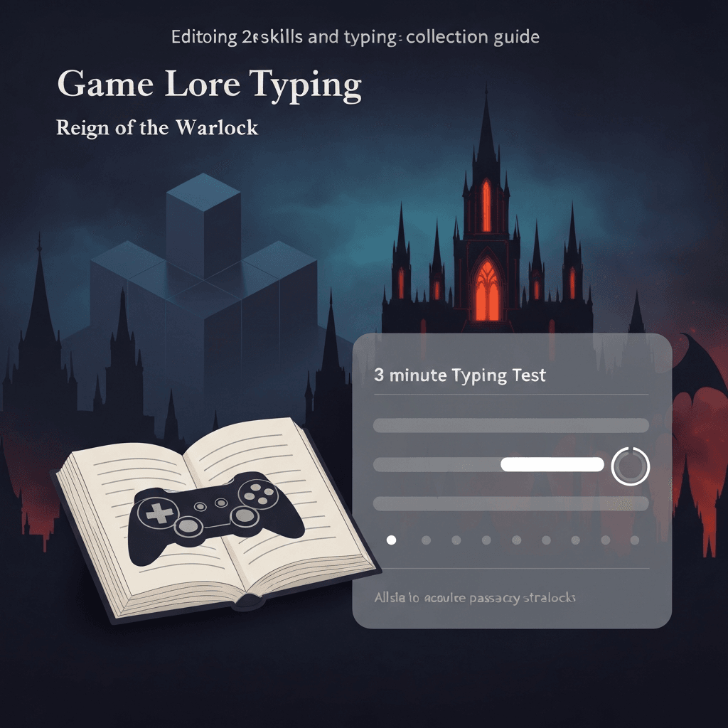 Diablo II Resurrected: Reign of the Warlock Typing Test: Pact, Cult, and Eight Plot Passages — Game lore typing — Type Faster