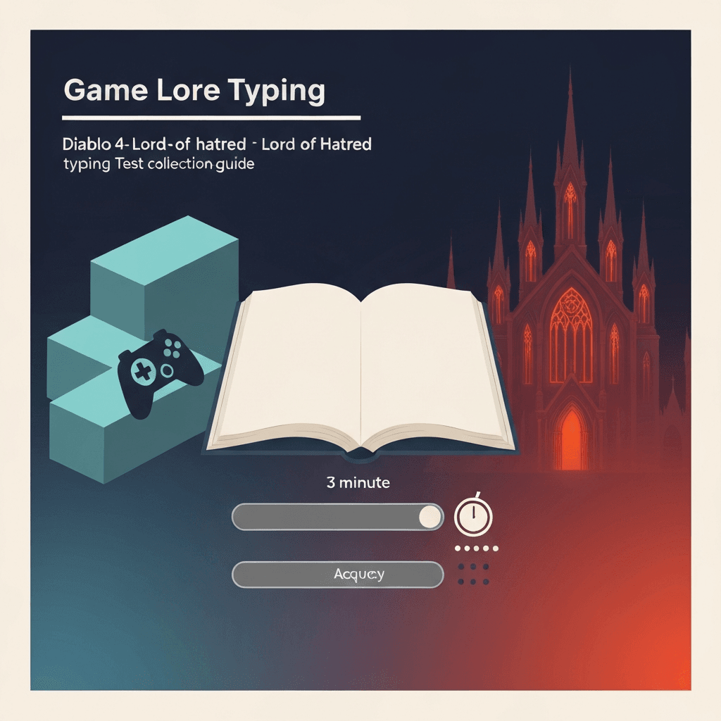 Diablo IV: Lord of Hatred Typing Test: Mephisto, Kurast, and Eight Plot Passages — Game lore typing — Type Faster