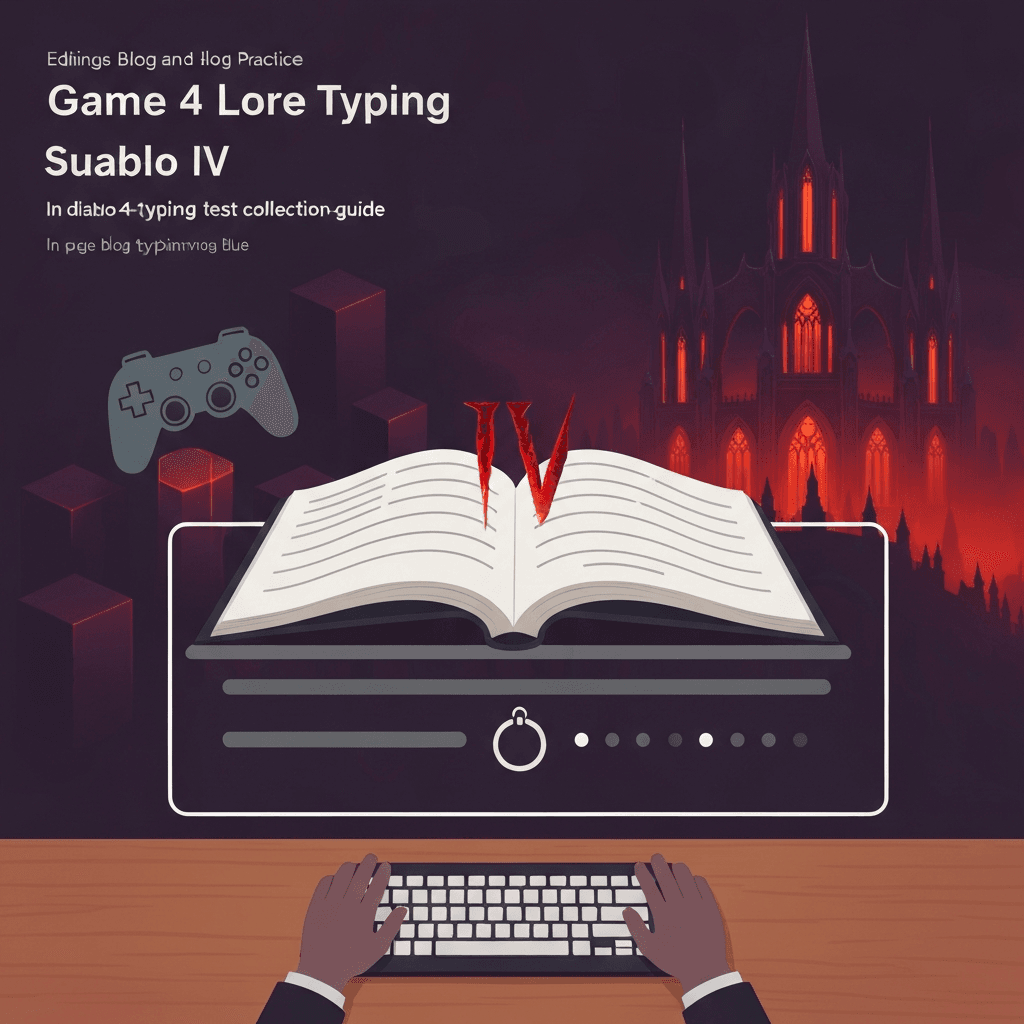 Diablo IV Typing Test: Lilith, Sanctuary Fractured, and Eight Plot Passages — Game lore typing — Type Faster