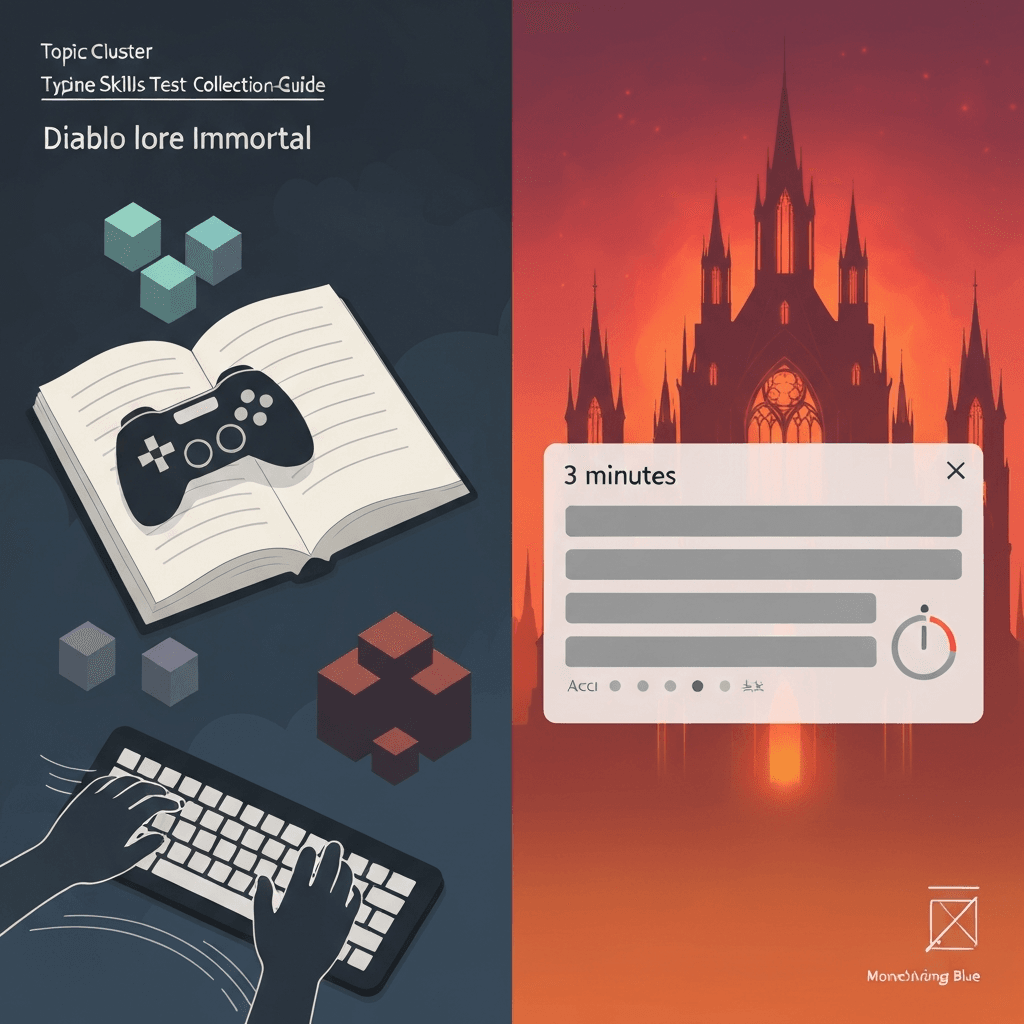 Diablo Immortal Typing Test: Shard Hunt, Wortham, and Eight Plot Passages — Game lore typing — Type Faster