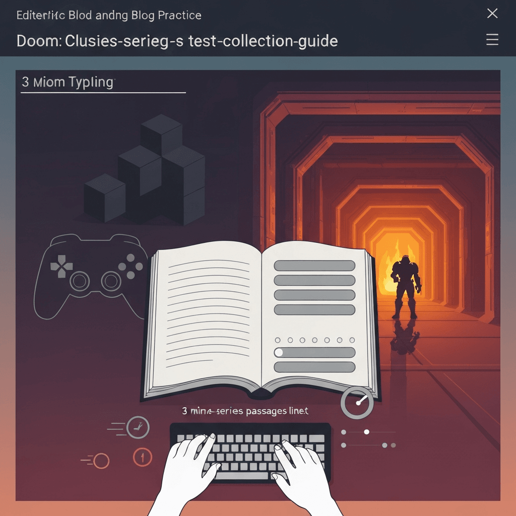 Doom Typing Test: Mars Collapse, Hell War, and Slayer-Era Lore Progressions — Game lore typing — Type Faster