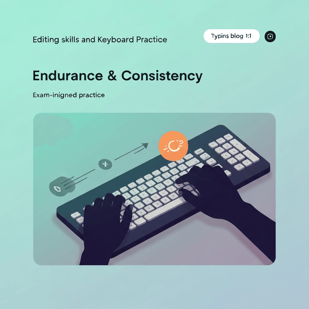 English Typing Paragraph Practice: Match Passages to Exam Register and Timing Rules — Endurance & Consistency — Type Faster