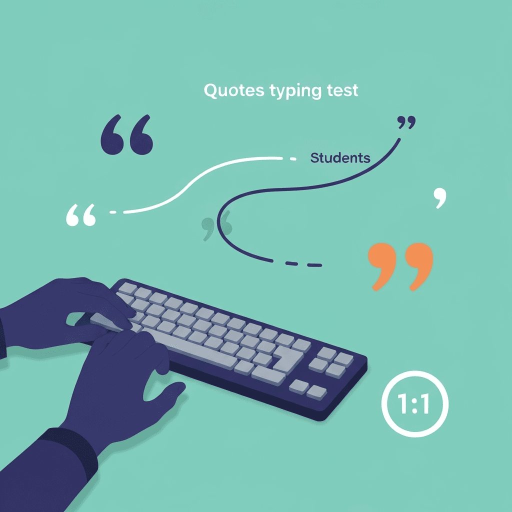 Famous Quotes Typing Practice for Students and Classrooms — Quotes typing test — Type Faster