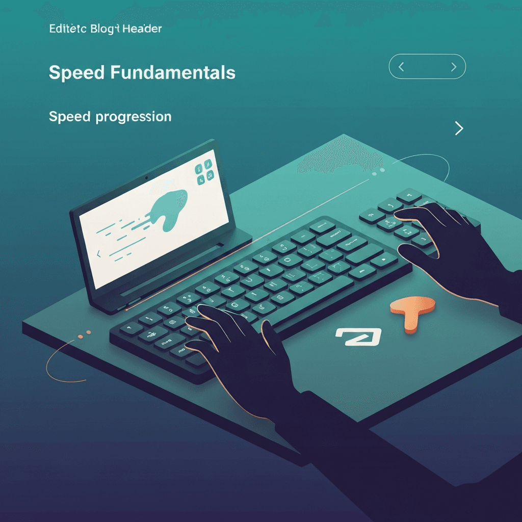 Illustration. Who Is the Fastest Typer in the World? Records, Rules, and What They Mean… — Speed Fundamentals — Type Faster