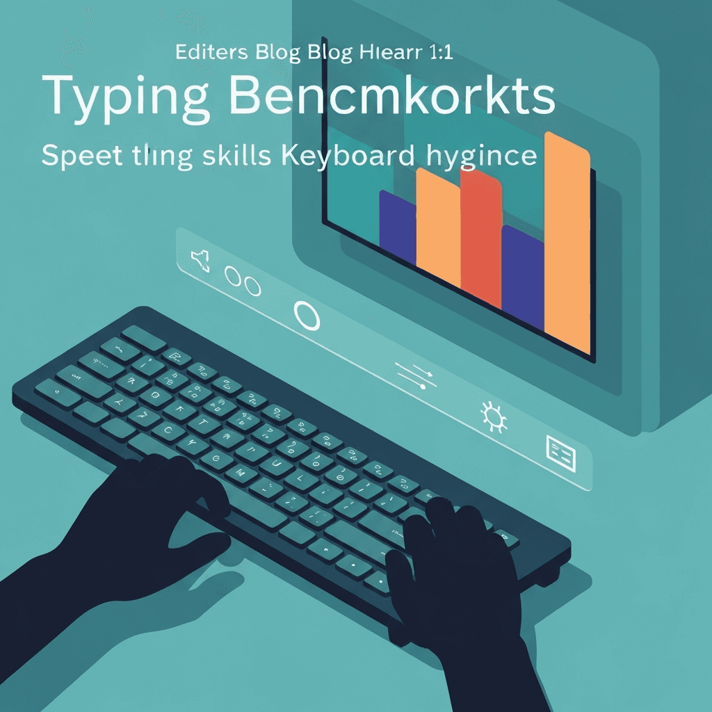 Illustration. The Five-Character Word Rule: Why WPM Differs Between Typing Sites — Typing benchmarks — Type Faster