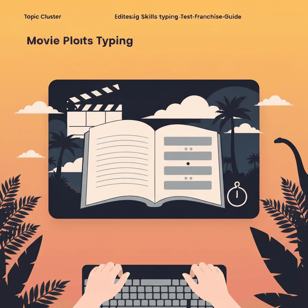 Jurassic Park Movie Typing Test: Plot Summaries Across 7 Films — Movie plots typing — Type Faster