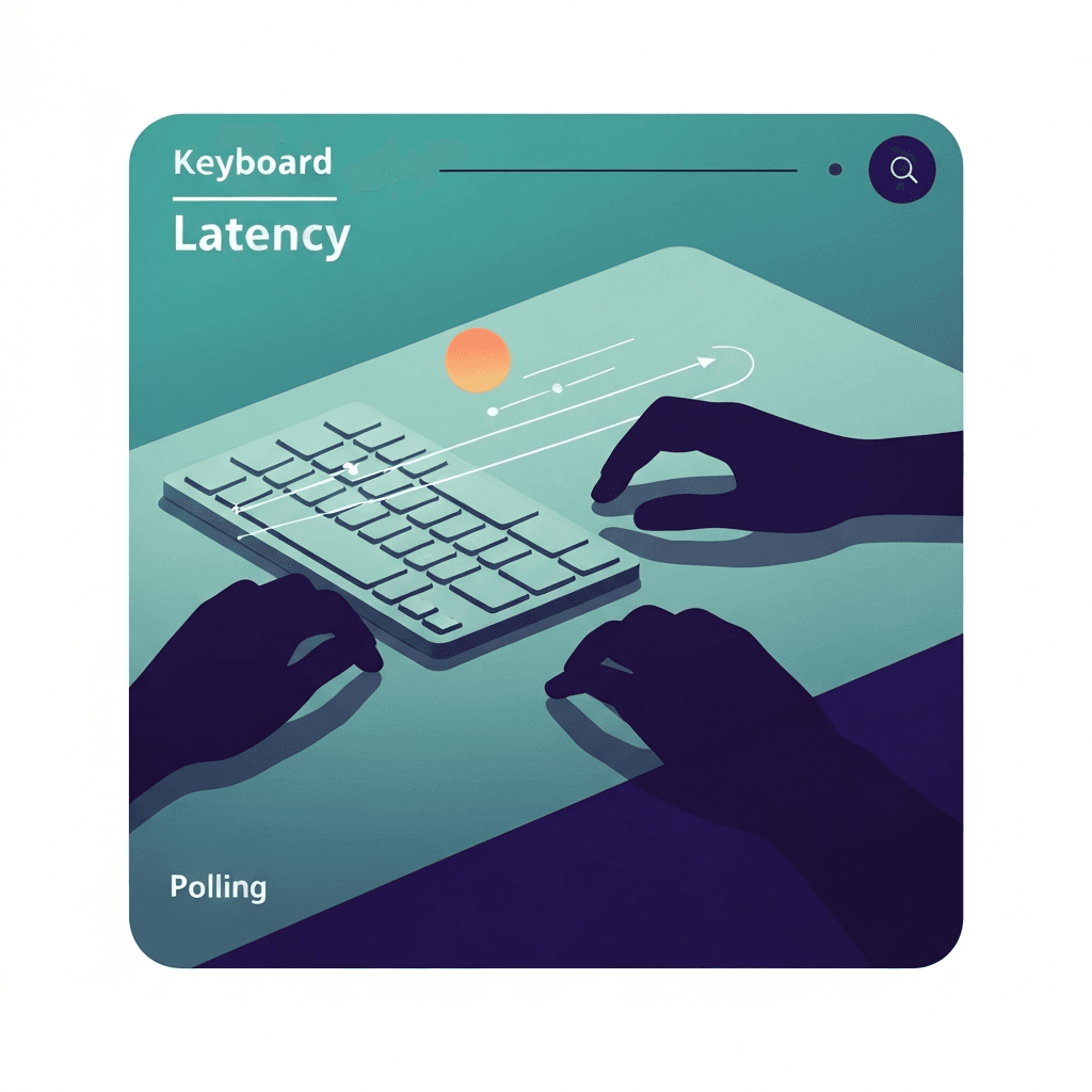 Keyboard Hz Test: Polling in Plain Language for Typists — Keyboard Latency — Type Faster