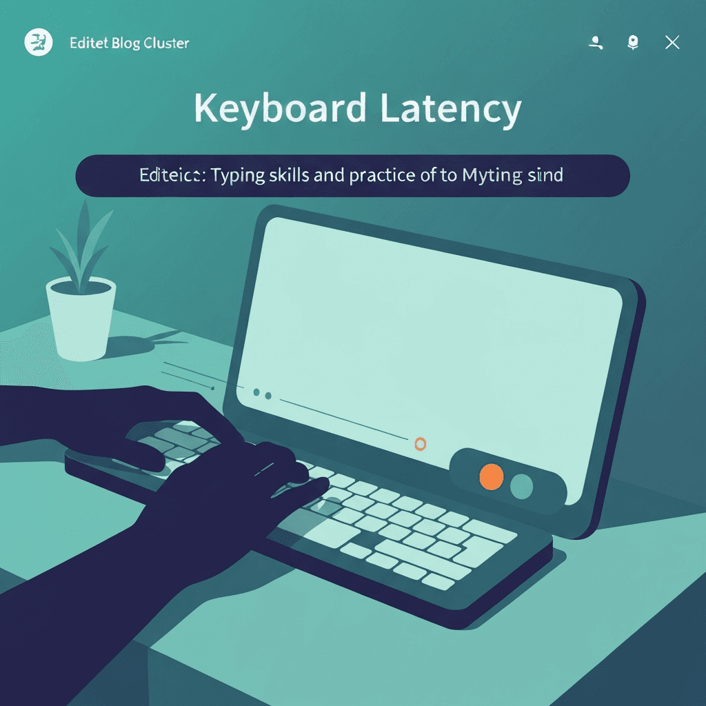 Illustration. Keyboard Polling Rate Test Myths Typists Should Ignore — Keyboard Latency — Type Faster