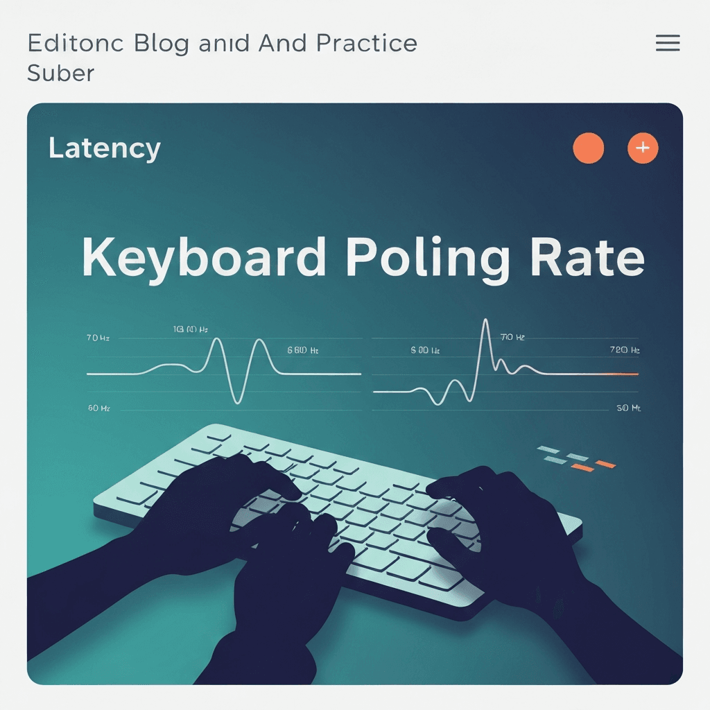 Keyboard Polling Rate vs End-to-End Latency: Different Bottlenecks, One Honest Workflow — Keyboard Polling Rate — Type Faster