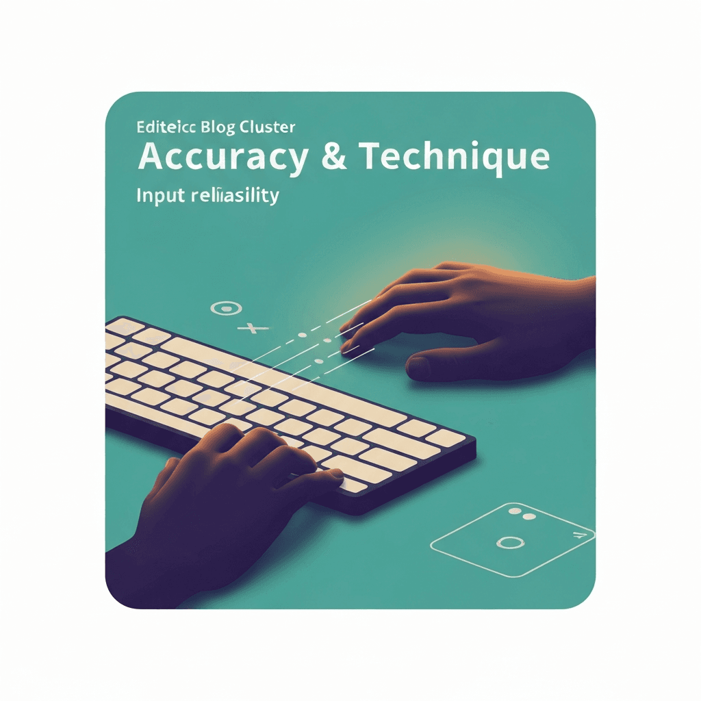 Illustration. Keyboard Tester Online: A Fast Pre-Practice Check Workflow — Accuracy & Technique — Type Faster