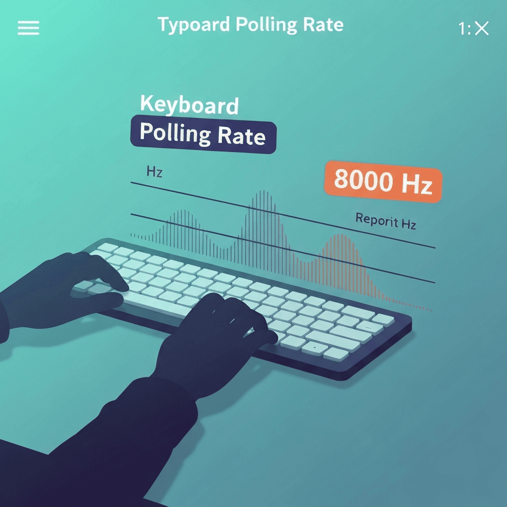 1 kHz vs 8 kHz Polling Keyboards: Honest Comparison for Real Typists — Keyboard Polling Rate — Type Faster