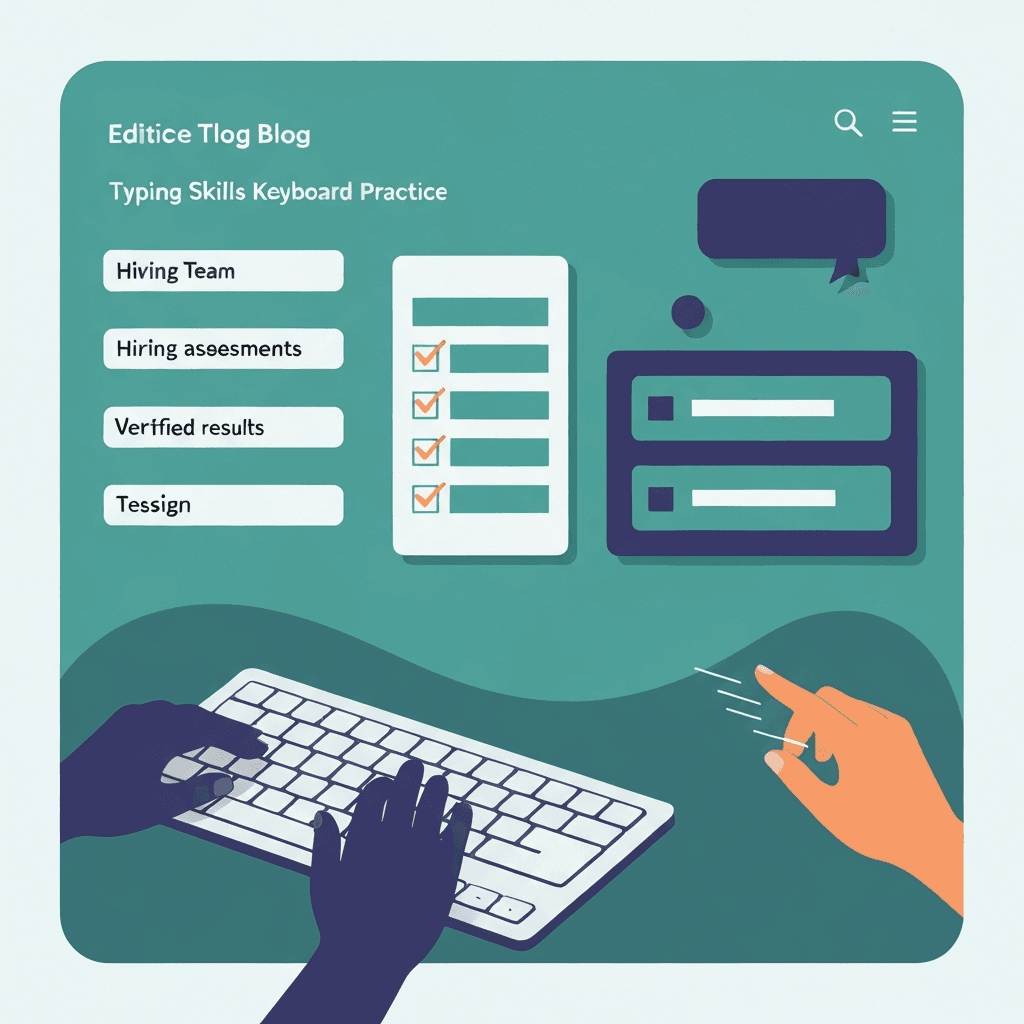 Why a One-Minute Typing Test Works for Hiring Screens — Hiring assessments — Type Faster