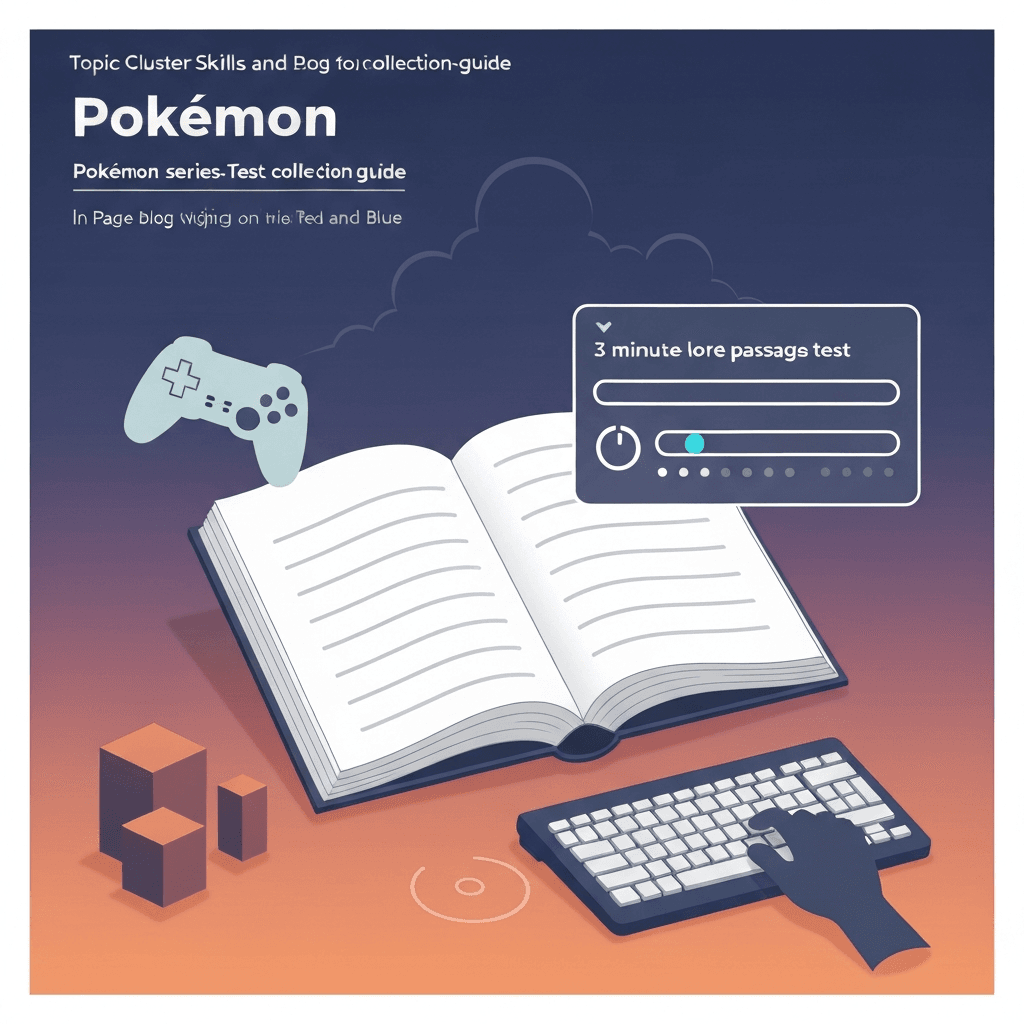 Pokémon Typing Test: Kanto Journey, Johto Legends, and Main-Series Lore Passages — Game lore typing — Type Faster