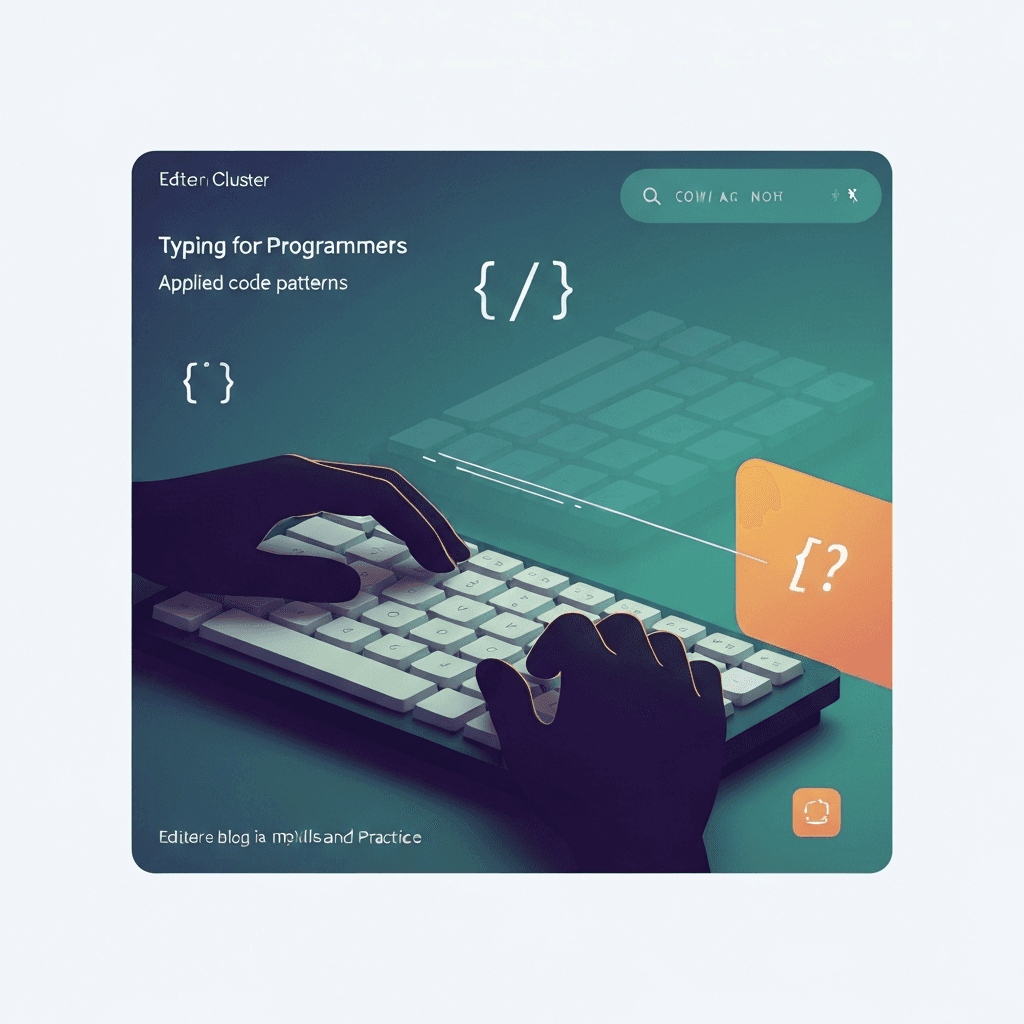 Illustration. Programmer Typing for JSON and Log Debugging: Build Fast, Accurate… — Typing for Programmers — Type Faster