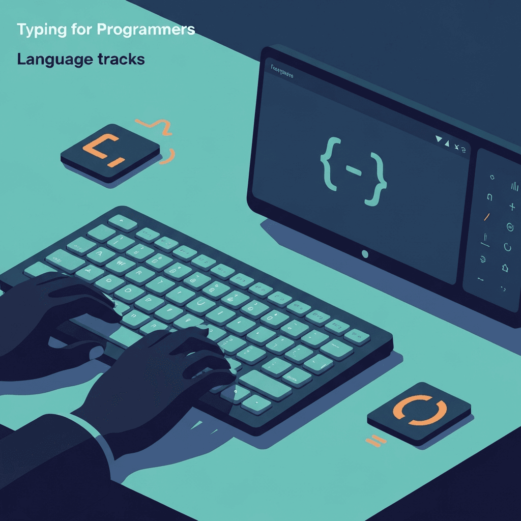 Illustration. Go Typing Test: Short Declarations, Error Wrapping, and Struct Tags — Typing for Programmers — Type Faster