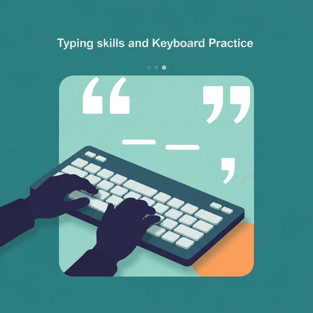Quotes Typing and Punctuation: Commas, Dialogue, and Dashes in Literary Lines — Quotes typing test — Type Faster