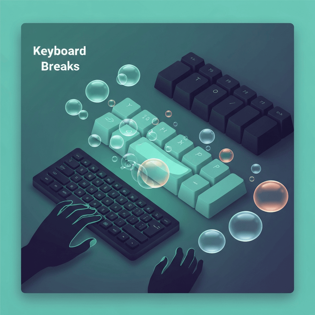 Reaction Typing Break Games: Whack-a-Key and Reach Corners Resets — Keyboard Breaks — Type Faster