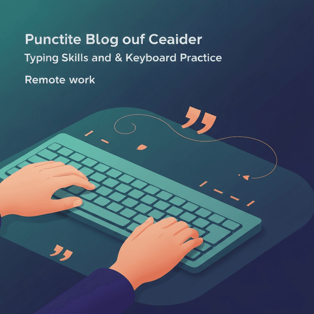Remote Work Punctuation Typing Habits: Slack, Email, and Async Loops That Stick — Punctuation — Type Faster