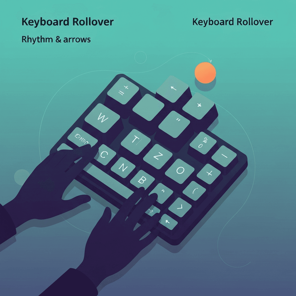 Rhythm Games and Keyboard Rollover: When Overlap Beats Raw Speed — Keyboard Rollover — Type Faster