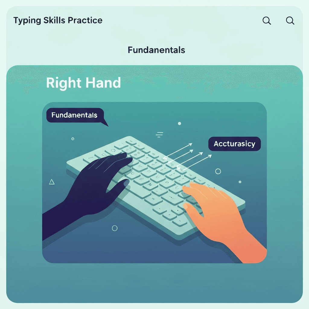 Right-Hand Letters on US QWERTY: Zone Layout Explained — Right Hand — Type Faster