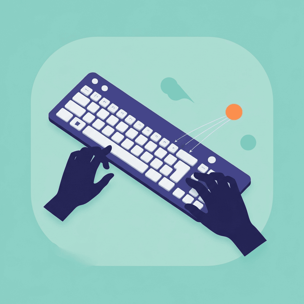 Right-Hand Typing Practice for Hand Symmetry — Right Hand — Type Faster