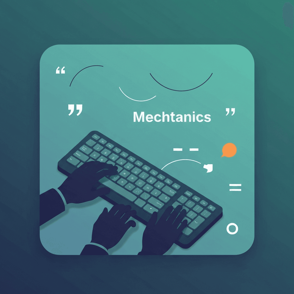 Semicolon and Colon Typing Rhythm: Calm Reaches for Complex Sentences — Punctuation — Type Faster