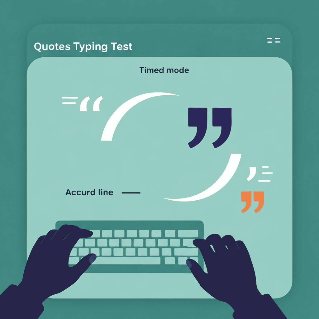 60-Second Famous Quotes Typing: Timed Mode, Pass Bands, and When to Use It — Quotes typing test — Type Faster