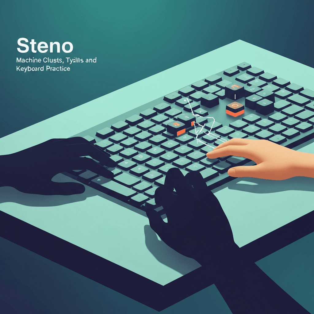 Steno Chord Practice on a QWERTY Keyboard: Hold, Release, Score — Steno — Type Faster