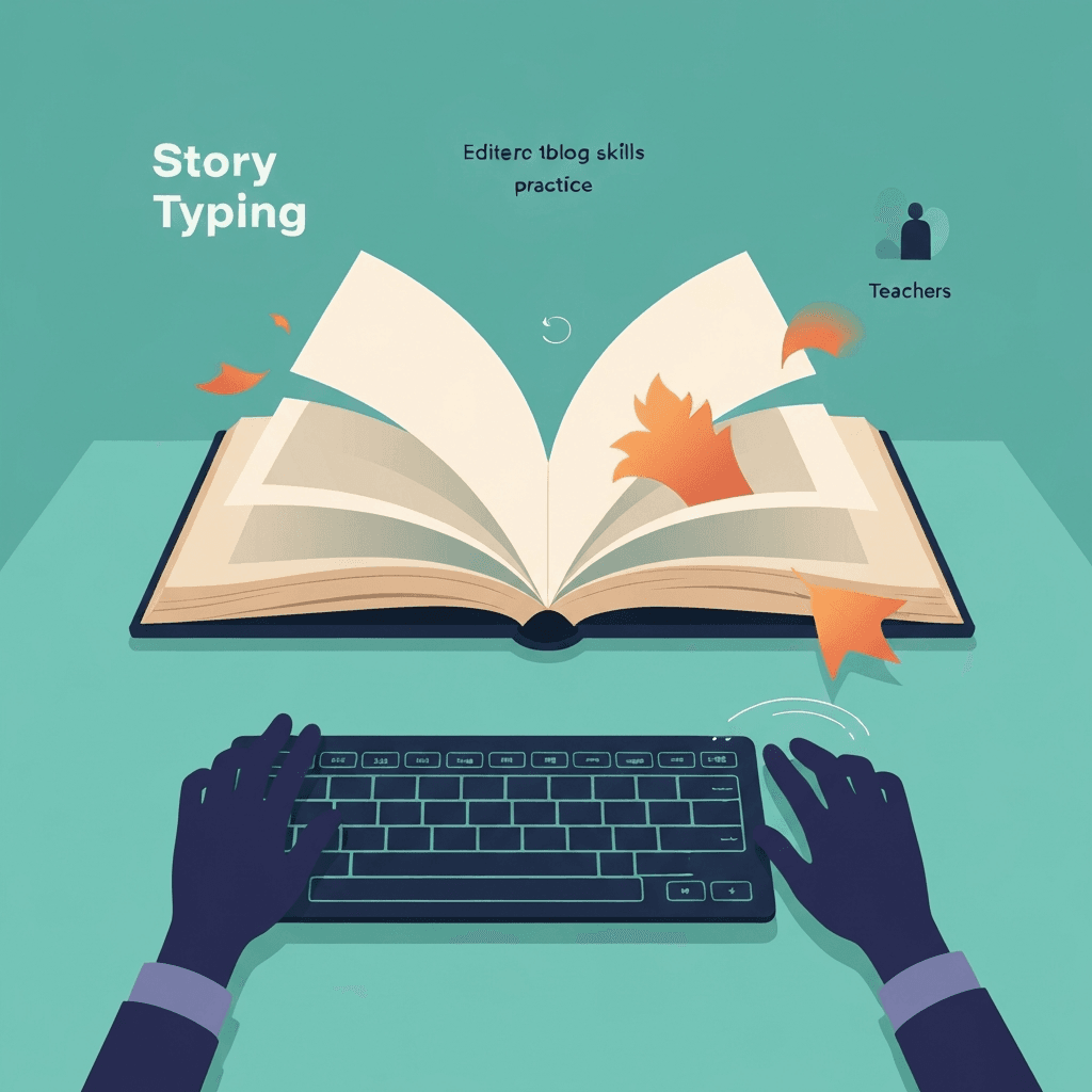 Story Typing for Teachers: Classroom Drills With Shared Passages — Story typing — Type Faster