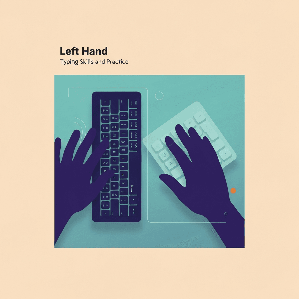 Student Left-Hand-Only Practice Routine (Classroom Friendly) — Left Hand — Type Faster