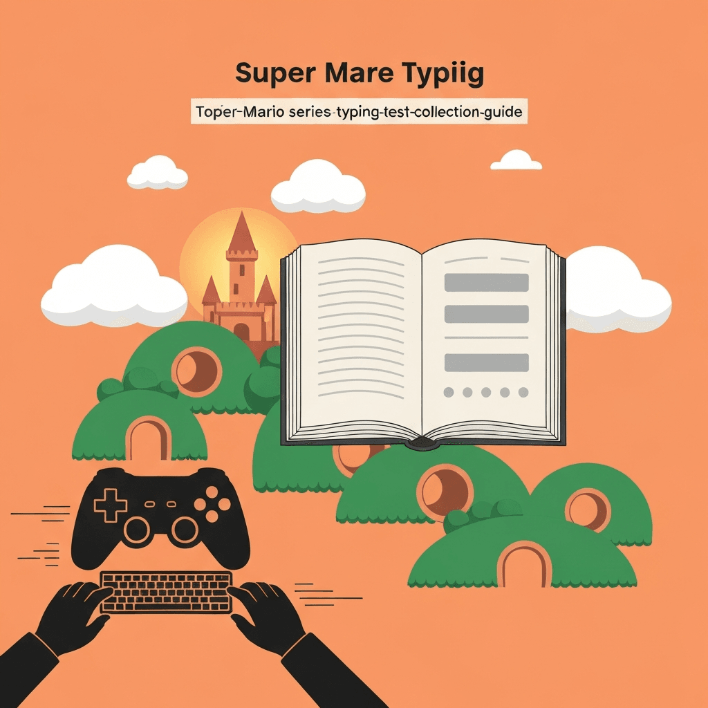 Super Mario Typing Test: Kingdom Rescues, Pipe Worlds, and Plot Passages — Game lore typing — Type Faster