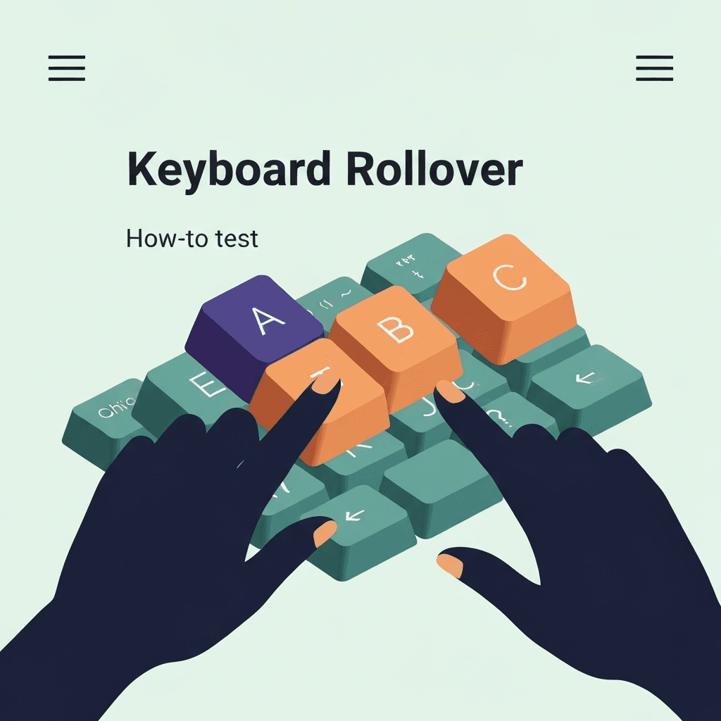 Test WASD Chord Rollover With a Free Browser Check: Step-by-Step — Keyboard Rollover — Type Faster