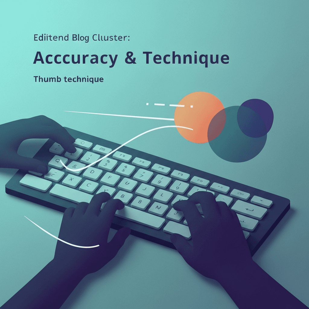 Thumb and Spacebar Rhythm: Clean Word Boundaries Without Chasing WPM — Accuracy & Technique — Type Faster