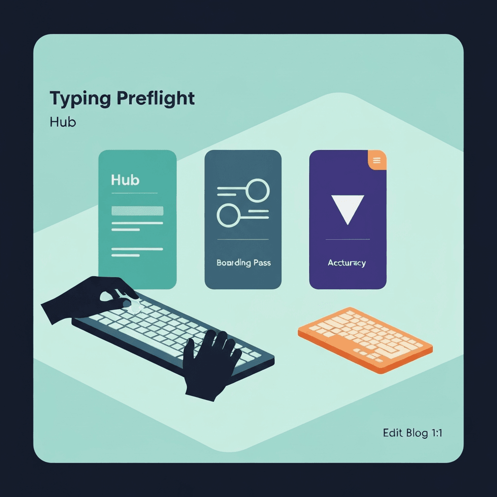 Typing Preflight: Key Map, Latency, and Debounce Before You Benchmark — Typing Preflight — Type Faster