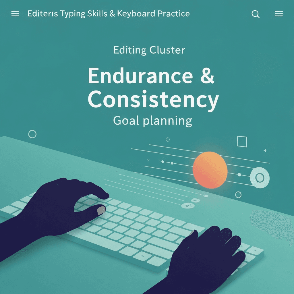 Typing Speed Goals by Week: A Simple Plan — Endurance & Consistency — Type Faster